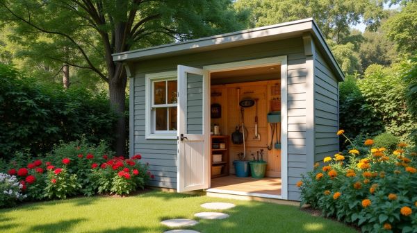 Choisir un abri de jardin pour un rangement optimisé