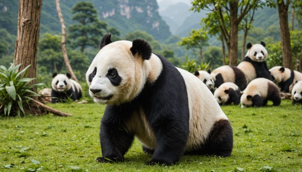 Panda land : la destination idéale pour les amoureux des pandas